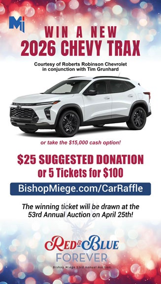 Win a new 2026 Chevy Trax!